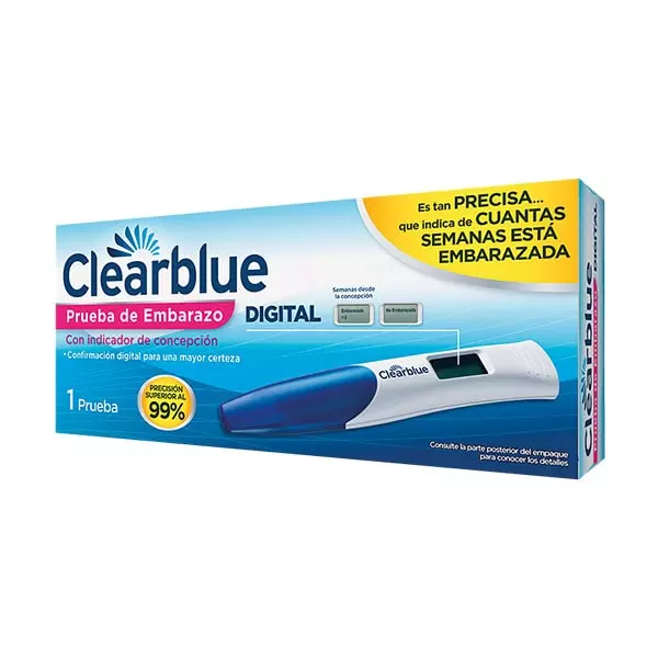 Clearblue Prueba de Embarazo Digital Despachate Compra tu Super en Linea y a Domicilio